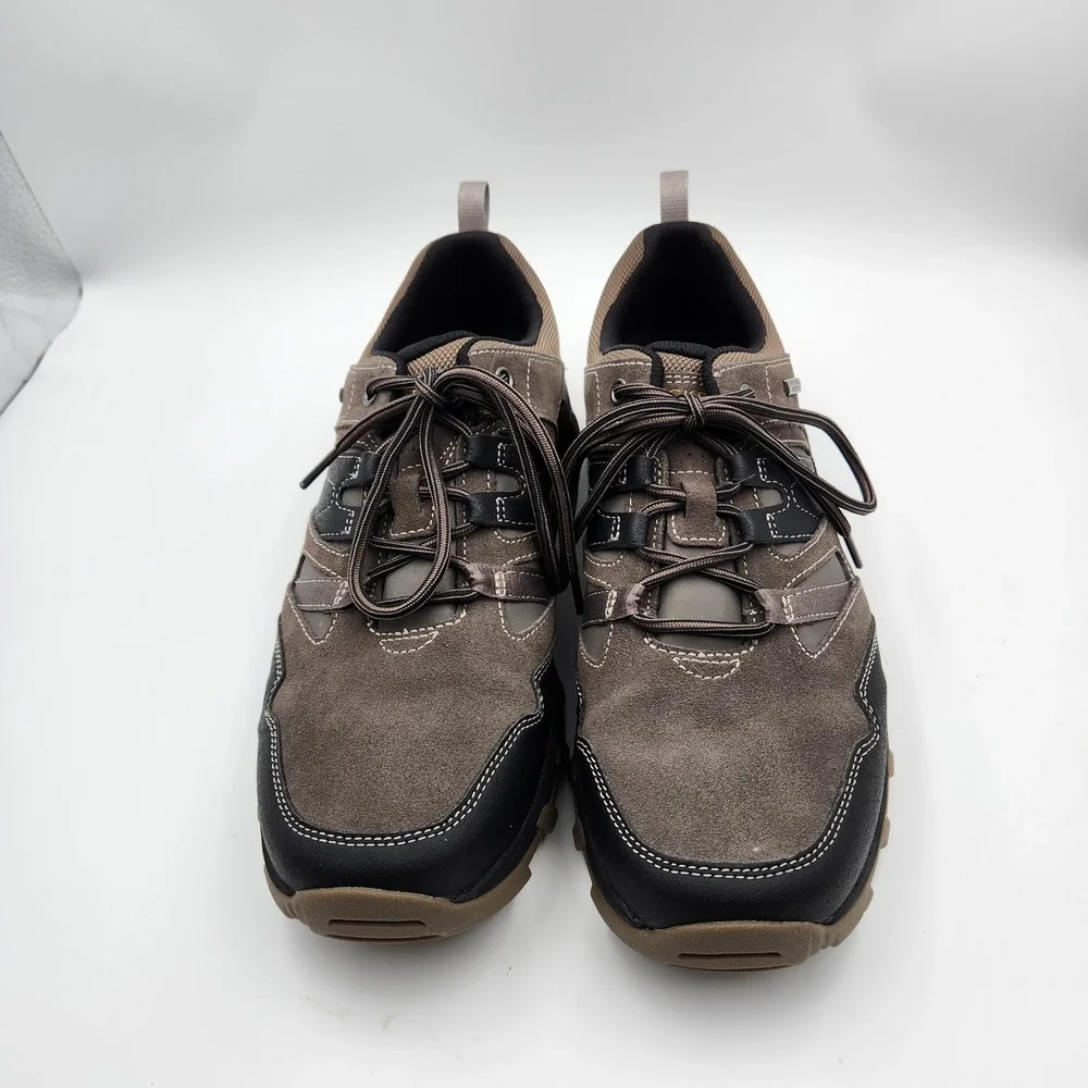 Rockport XCS‎ Hydro-Sheild Waterproof Shoes Men's Size US 10 Brown Leather Suede